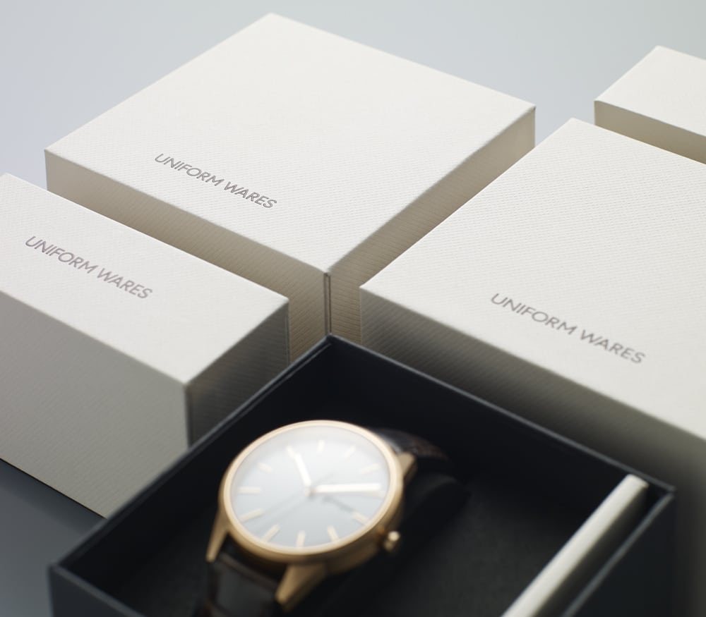 Men Watches | M40 PreciDrive date watch in PVD rose gold