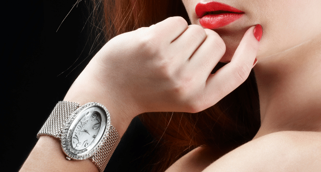 silver watches for women