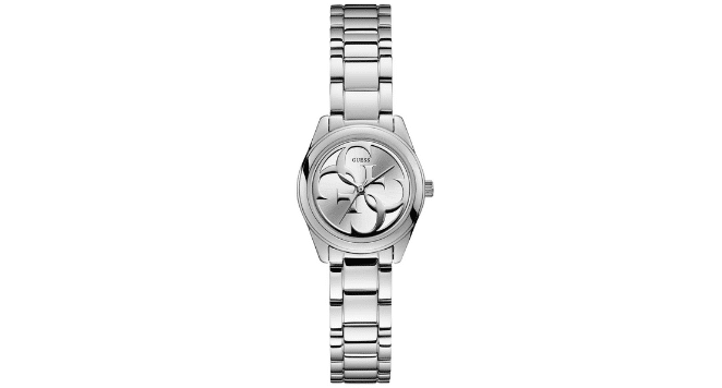 guess silver watches for women