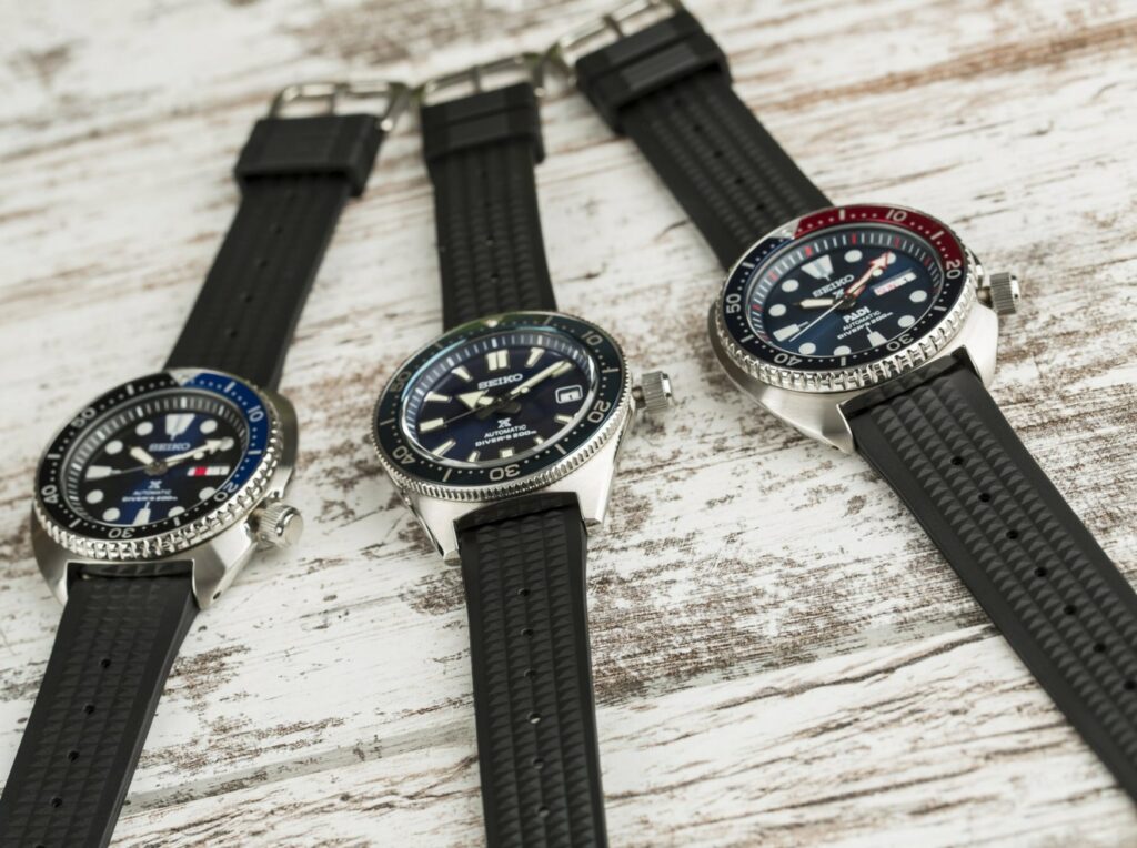 uncle seiko 20mm waffle strap